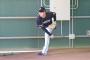 斎藤佑樹ブルペン入り「力を入れて」120キロ