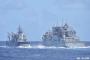 海自補給艦「とわだ」と米海軍貨物弾薬補給艦「チャールズ・ドリュー」が沖縄周辺海域で日米共同訓練を実施！
