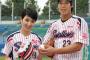 剛力彩芽、ヤクルト山田の指導受けノーバン狙う！