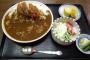 このくらいのギリギリ太りそうなカレーセット