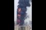 218メートルのビル“丸ごと”火災発生！！