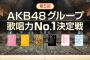 「第5回AKB48グループ歌唱力No.1決定戦」予選放送日決定