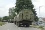 ブルガリアから移動するウクライナ軍架橋工兵部隊の車列！