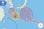 【画像】台風6号、韓国直撃コースへ
