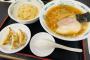 ラーメン半チャーハンセット←わんぱくだねぇ　これに餃子つける←デブぅ！！