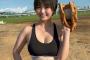 【画像】ノリノリで友情セ○クスしてくれそうなボーイッシュ爆乳美少女、見つかる