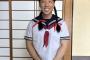 【画像】なかやまきんに君、制服コスプレ姿を披露し唐突にワイらをシコらせにくる