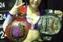 女子プロレスラー朱里の筋肉美と可愛い画像