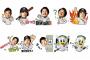 画像　ロッテ、LINEスタンプを発売する