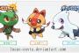 【画像】新ポケモン御三家ダサすぎワロタｗｗｗｗｗｗｗｗｗｗｗｗｗｗ