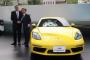 【画像】ポルシェ・ジャパン　２シーターの７１８ケイマン　日本初披露