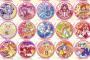 「春のプリキュア総選挙」で選ばれた25人が缶バッジに！駅長さんフローラも登場！