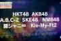 【速報】9月19日のMステウルトラFESにAKB48・SKE48・NMB48・HKT48・乃木坂46の出演ｷﾀ━━━━(ﾟ∀ﾟ)━━━━ !!!!! 【ミュージックステーション】