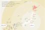 【悲報】東京までの交通費を基準に作り直した日本地図がヤバい。～おーい秋田県は何処？？