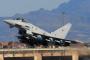 英空軍のタイフーン戦闘機　日英訓練で飛来
