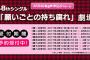 AKB48 48thシングル「願いごとの持ち腐れ」劇場盤 第六次終了時点完売状況