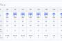最新の沖縄の明日の天気「昼前から夕方、雷を伴い、激しく降る　風速最大9ｍ」【本日午前中に中止決断】