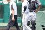 阪神・坂本、フリー打撃で脇腹負傷…　金本監督「おそらく抹消」　.248　2本　17打点