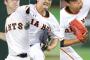 菅野　1.59　17勝5敗　ﾏｲｺﾗｽ　2.25　14勝8敗　田口　3.01　13勝4敗 	