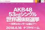 【AKB48総選挙】どのメンバーに何票入れたか正直に言ってくスレ【2018年第10回AKB48 53rdシングル世界選抜総選挙】