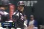 GIF画像　田村、今季第1号ソロホームランきたぁぁぁ！ロッテ1点追加！