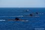 オーストラリア海軍のコリンズ級潜水艦4隻と米原子力潜水艦「サンタフェ」が共同訓練を実施！