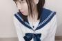 SKEのロリ美少女のセーラー服姿がかわいすぎると話題に！