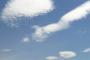 【韓国】 蔚山の空に韓半島と日本列島に似た雲あらわる(写真)