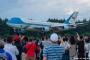 米大統領専用機VC-25「エアフォース・ワン」、観客見守る横田基地フレンドシップフェスティバルに飛来！