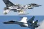 大空中戦の開始！70機のF-16戦闘機がロシアSu35戦闘機と決闘へ