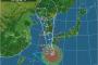 台風６号「カーヌン」韓国上陸の見込み…当初の予想より西に進路を取り朝鮮半島を貫通