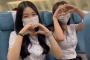 韓国人「客室乗務員になるための訓練をしている韓国の女子高生たち」