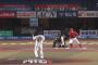 一打勝ち越しの大ピンチで小野がピッチャーライナーをナイスキャッチ！無失点で切り抜ける！