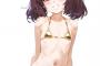 【画像】貧乳＋マイクロビキニとかいう貧乳が巨乳を倒し得る唯一の剣ｗｗｗｗｗ