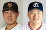【４番】復帰後の岡本と村上の成績www