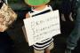 【サヨク画報】小１の子供を利用して安保法案反対