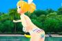鏡音リンちゃんと昨日、海でデートしてきた