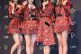 【速報】AKB48柏木由紀・渡辺麻友・横山由依・加藤玲奈が新サービス「LINE LIVE」の発表記者会見に参加。19時より公式番組の初回生配信がスタート！！