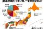 【衝撃】 各都道府県で一番好まれてる「うまい棒」の味をご覧下さい