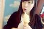 【NMB48】石塚朱莉がアホみたいな顔でソフトクリーム食べてる