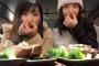 SKE48松井珠理奈が才木玲佳とマッスル食！！！