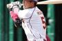 茂木栄五郎(23)　.336(143-48)　9本　28打点　出塁率.425　OPS1.020