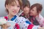 【悲報】岡田奈々が恋人を取られそうになりアイスが溶けるのを忘れるくらい、うろたえるwww