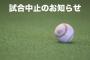 8月1日　ロッテ－日本ハム　天候不良のため試合中止！