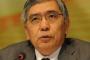 【日銀】黒田総裁「米国は賃金も物価も順調に上昇。日本は上がってこない」