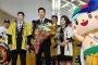 【阪神】矢野監督ら首脳陣沖縄入り　那覇空港で熱烈歓迎