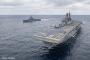 東シナ海で海自輸送艦「くにさき」と米海軍強襲揚陸艦「アメリカ」が共同訓練を実施！