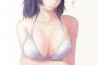 【画像】ビキニを着て恥ずかしがる巨乳ちゃんが、かなり良い