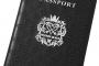 「キングダム ハーツ パスポートカバー」予約開始！エンブレムの箔押しが入った高級感のあるパスポートカバー