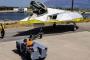米空軍、ステルス攻撃機F-117Aナイトホークをヒル航空宇宙博物館に展示するため輸送…黒い塗料を全て取り除き！
